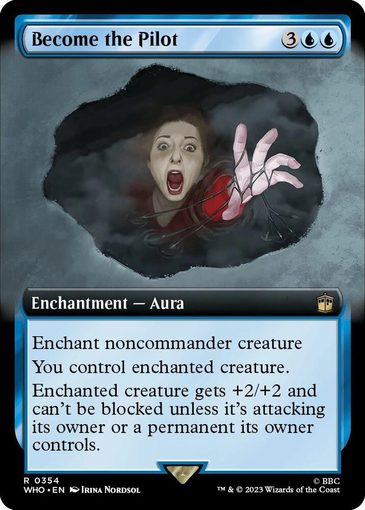 Become the Pilot (Extended Art) Foil