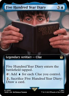 Five Hundred Year Diary (Extended Art) Foil 357