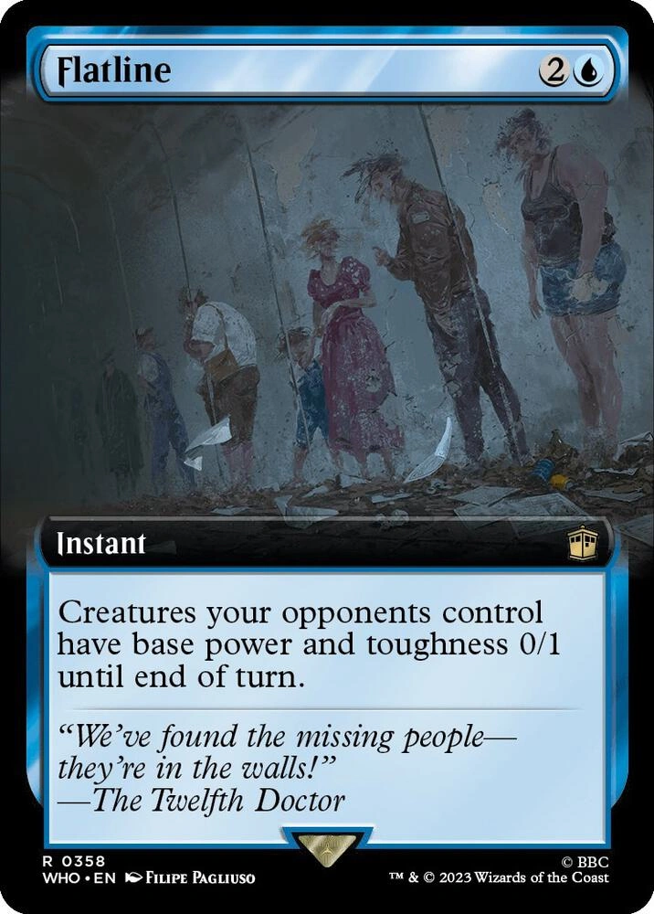 Flatline (Extended Art) Foil