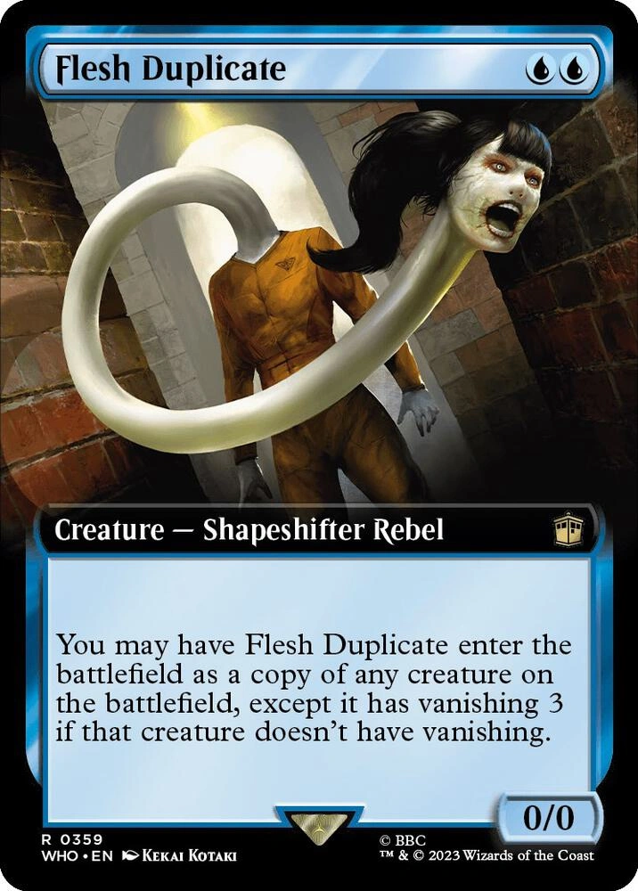 Flesh Duplicate (Extended Art) Foil