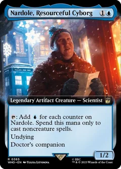 Nardole, Resourceful Cyborg (Extended Art) Foil 365