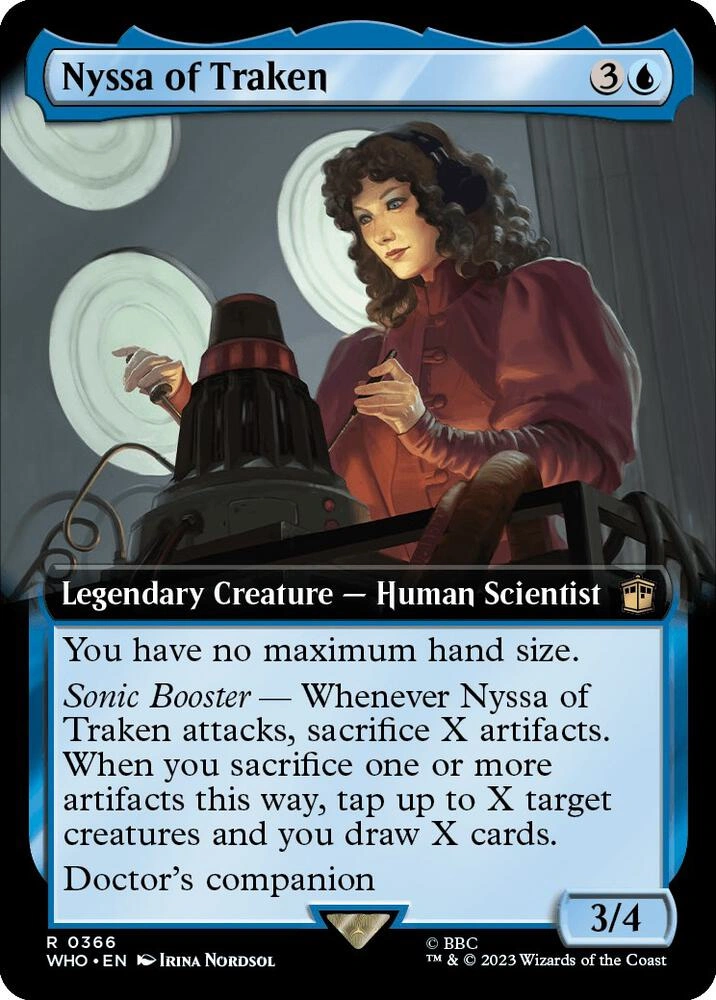 Nyssa of Traken (Extended Art) Foil