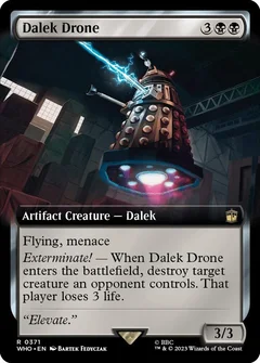 Dalek Drone (Extended Art) Foil 371