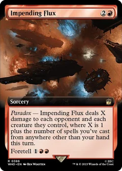 Impending Flux (Extended Art) Foil 386
