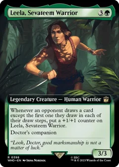 Leela, Sevateem Warrior (Extended Art) 398