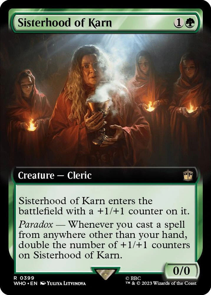 Sisterhood of Karn (Extended Art) Foil