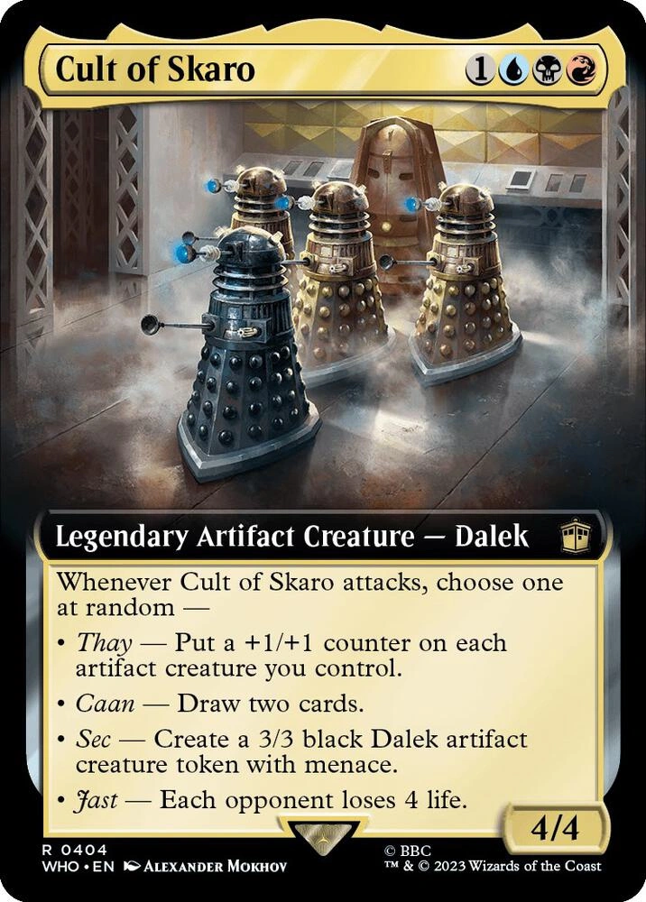 Cult of Skaro (Extended Art) Foil