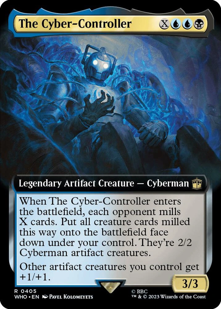 The Cyber-Controller (Extended Art) Foil