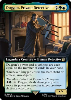 Duggan, Private Detective (Extended Art) Foil 409