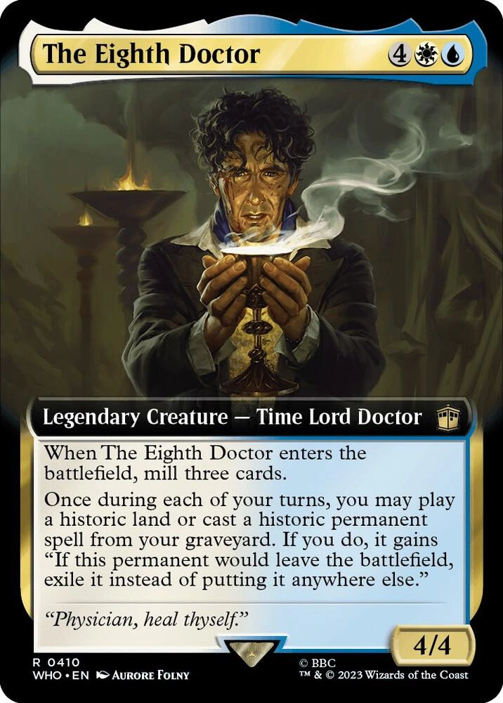 The Eighth Doctor (Extended Art) Foil
