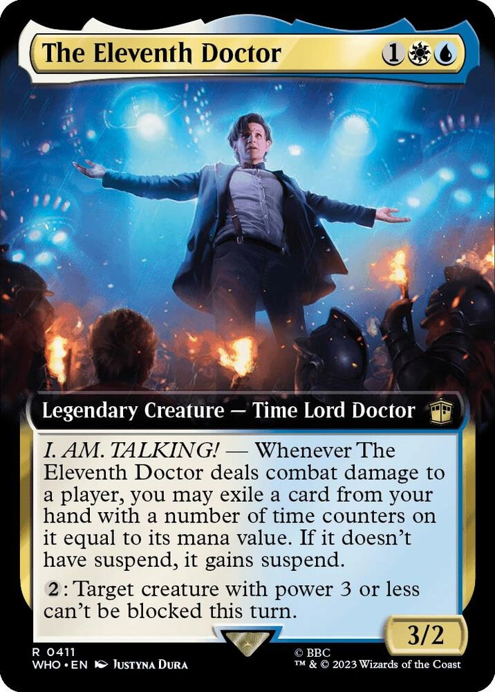 The Eleventh Doctor (Extended Art) Foil