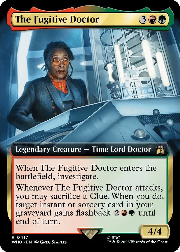 The Fugitive Doctor (Extended Art)