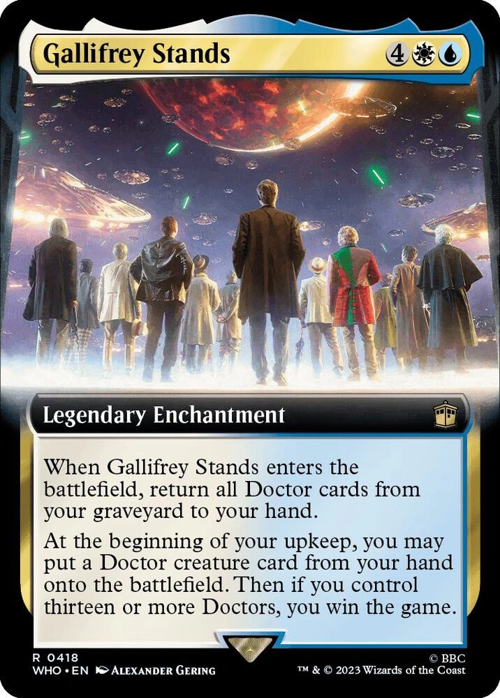 Gallifrey Stands (Extended Art) Foil