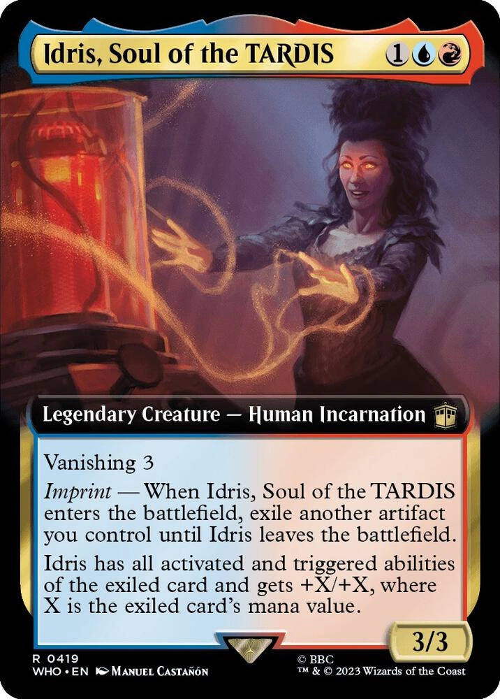 Idris, Soul of the TARDIS (Extended Art) Foil