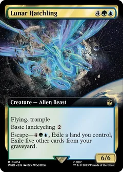 Lunar Hatchling (Extended Art) Foil 424