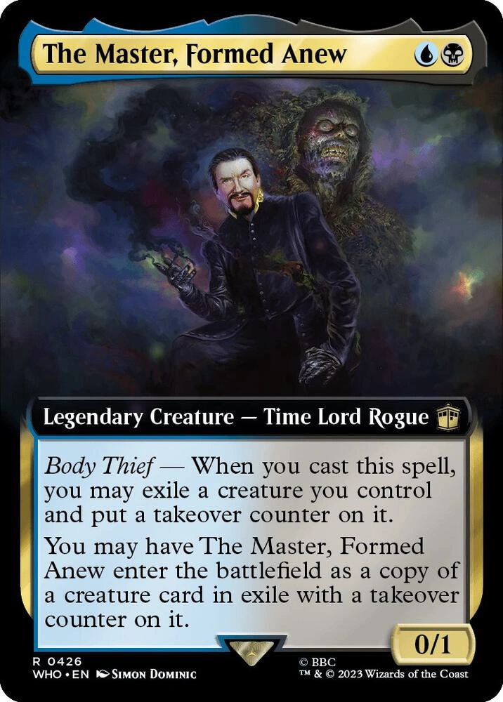 The Master, Formed Anew (Extended Art) Foil