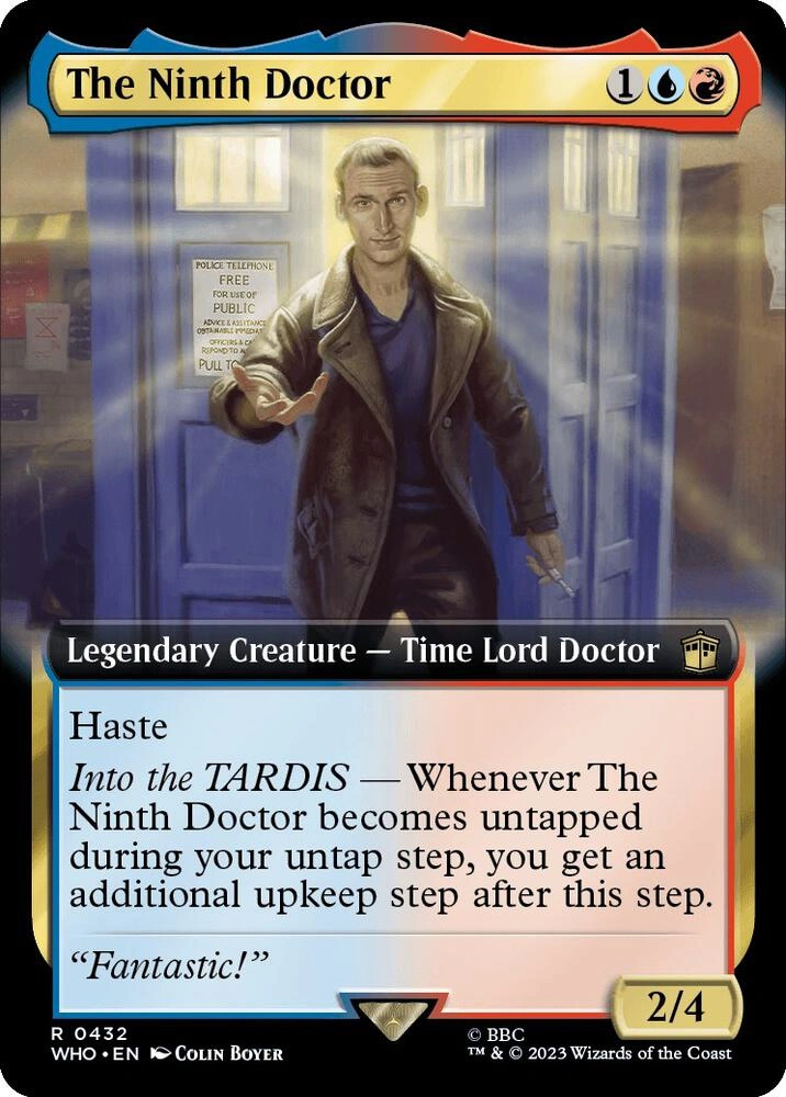 The Ninth Doctor (Extended Art) Foil
