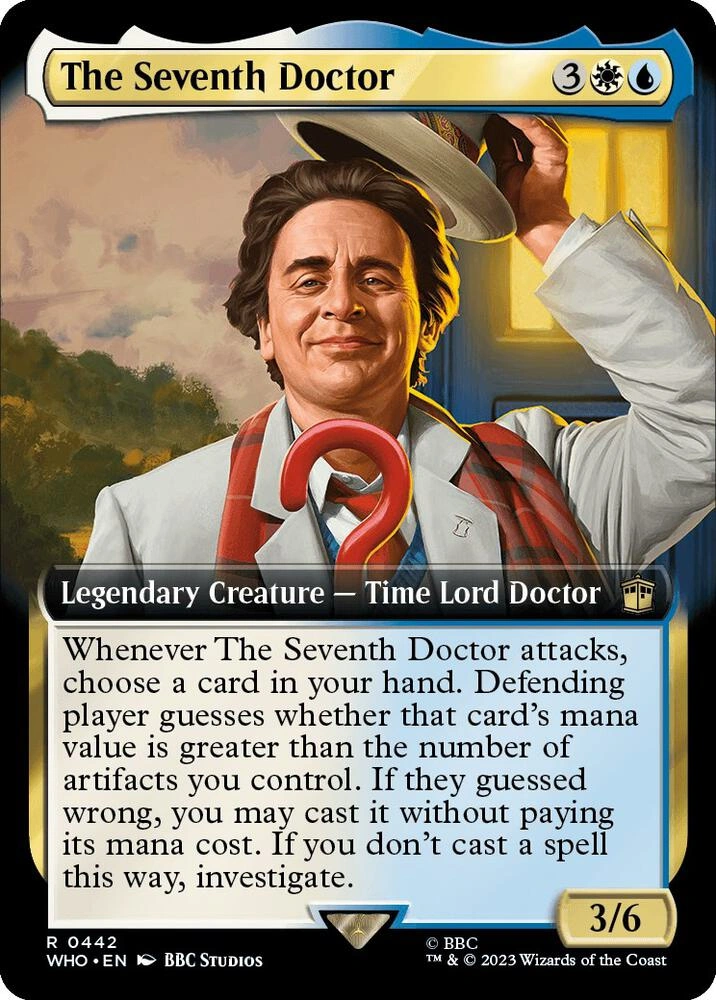 The Seventh Doctor (Extended Art) Foil