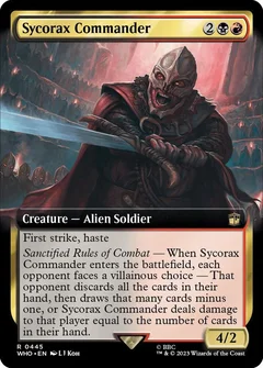 Sycorax Commander (Extended Art) 445