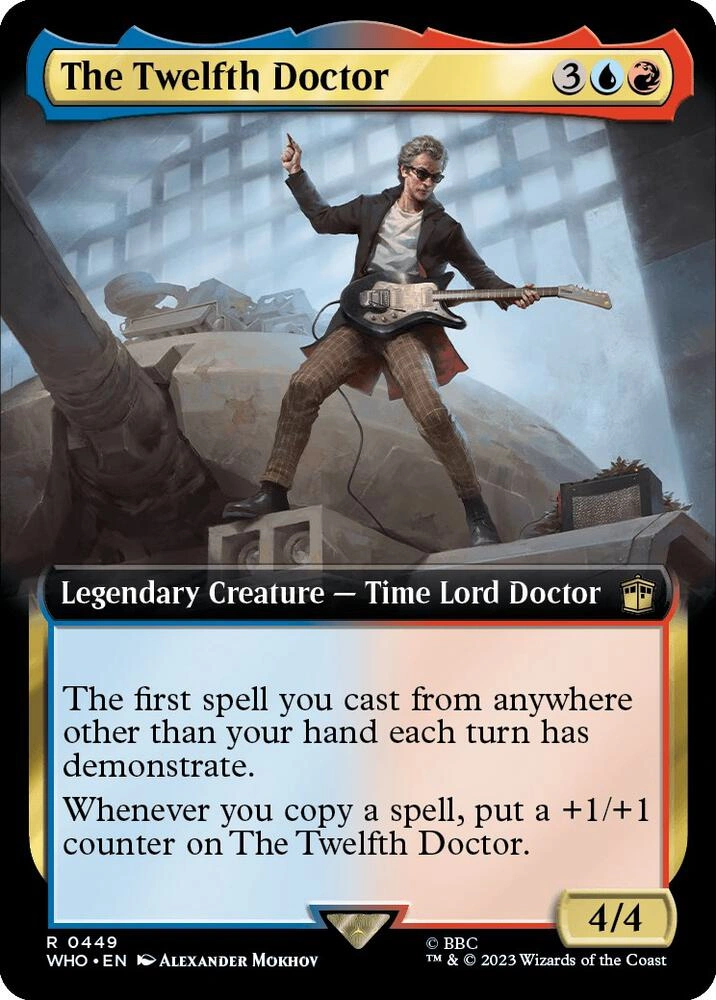 The Twelfth Doctor (Extended Art) Foil