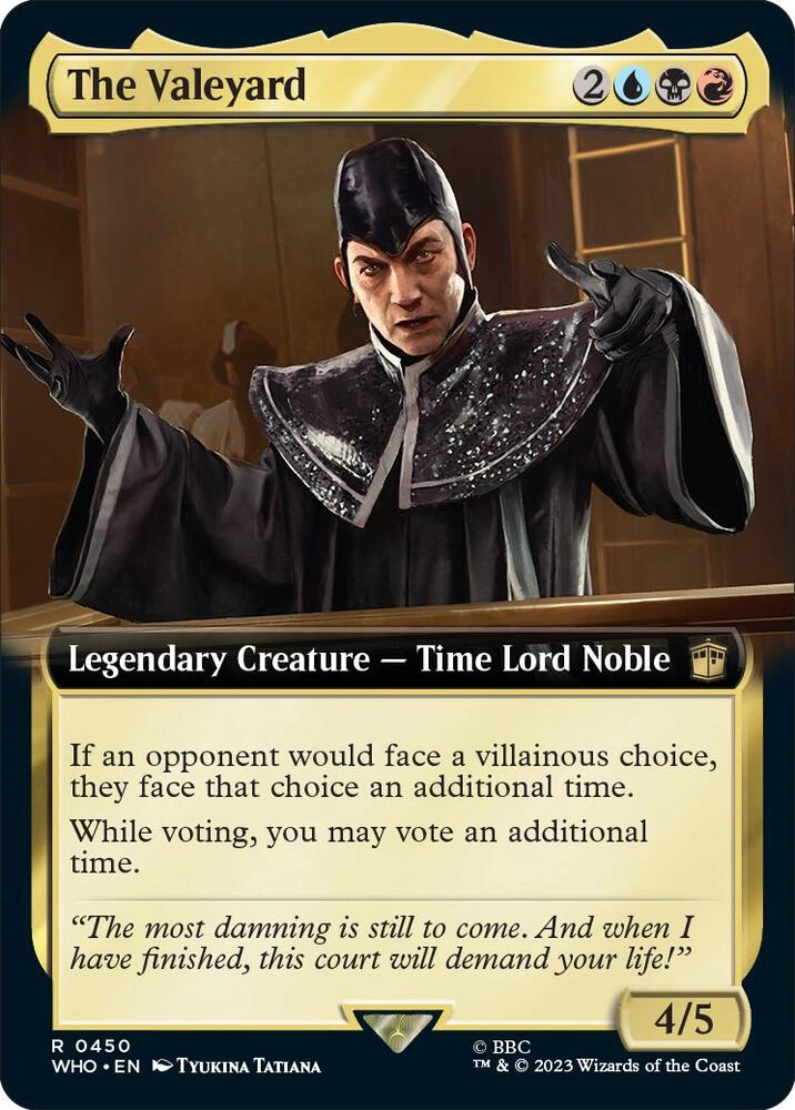 The Valeyard (Extended Art) Foil