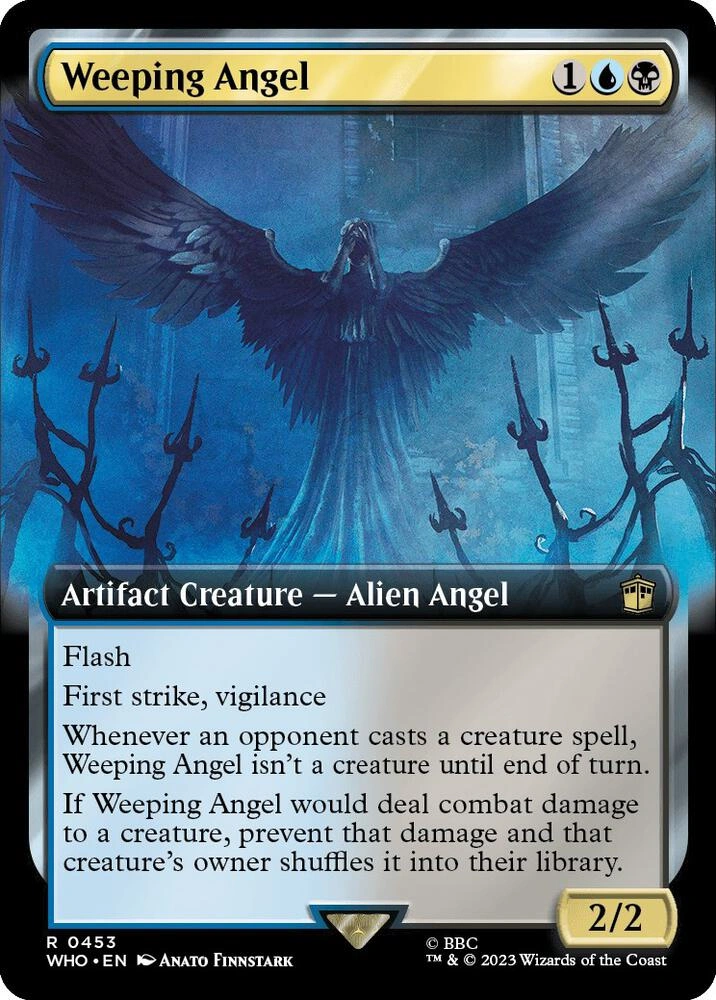Weeping Angel (Extended Art) Foil