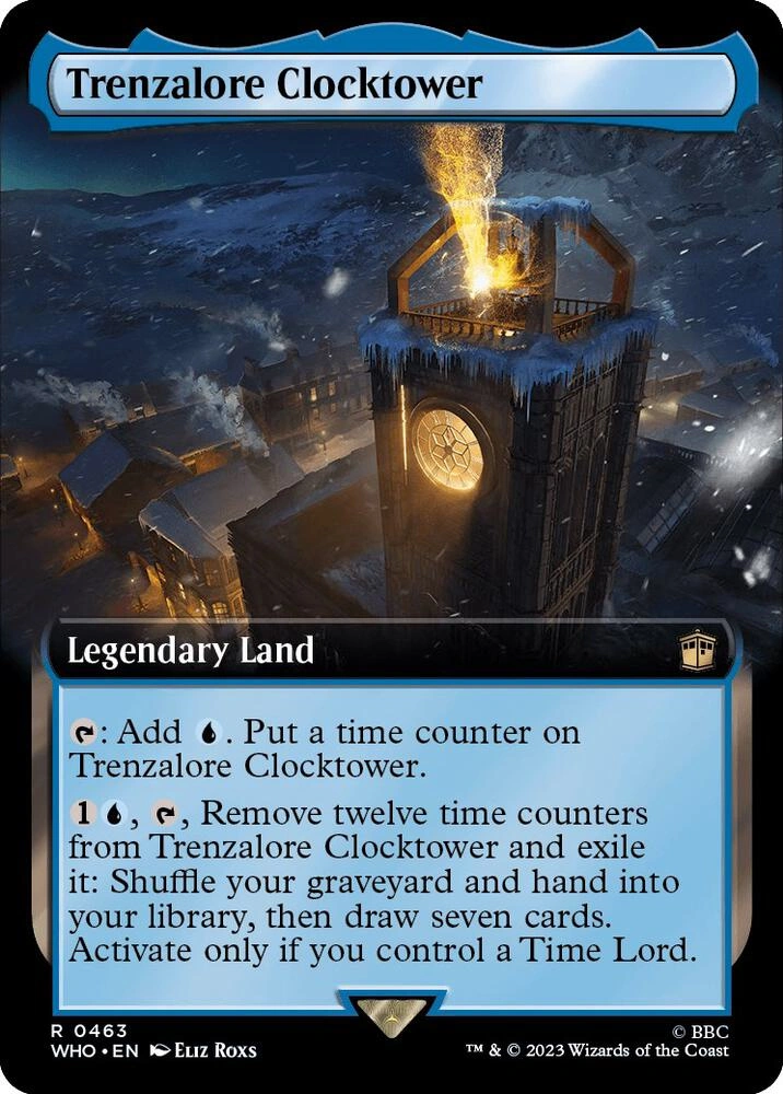 Trenzalore Clocktower (Extended Art) Foil