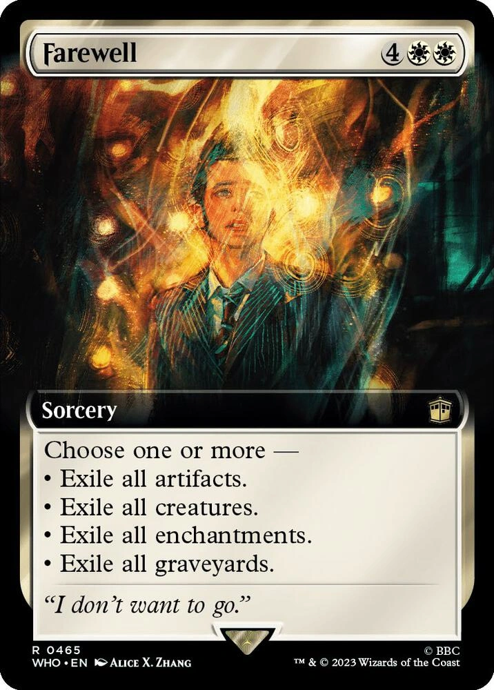 Farewell (Extended Art) Foil