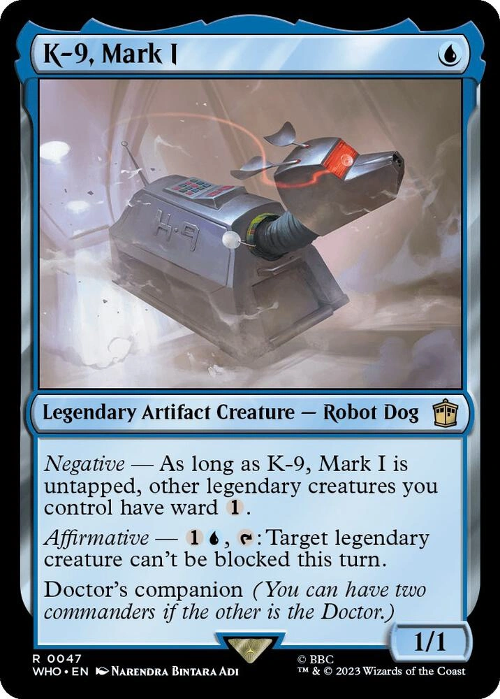 K-9, Mark I Foil