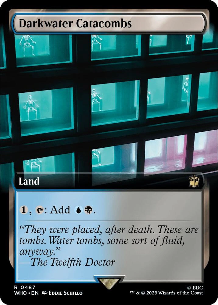 Darkwater Catacombs (Extended Art) Foil