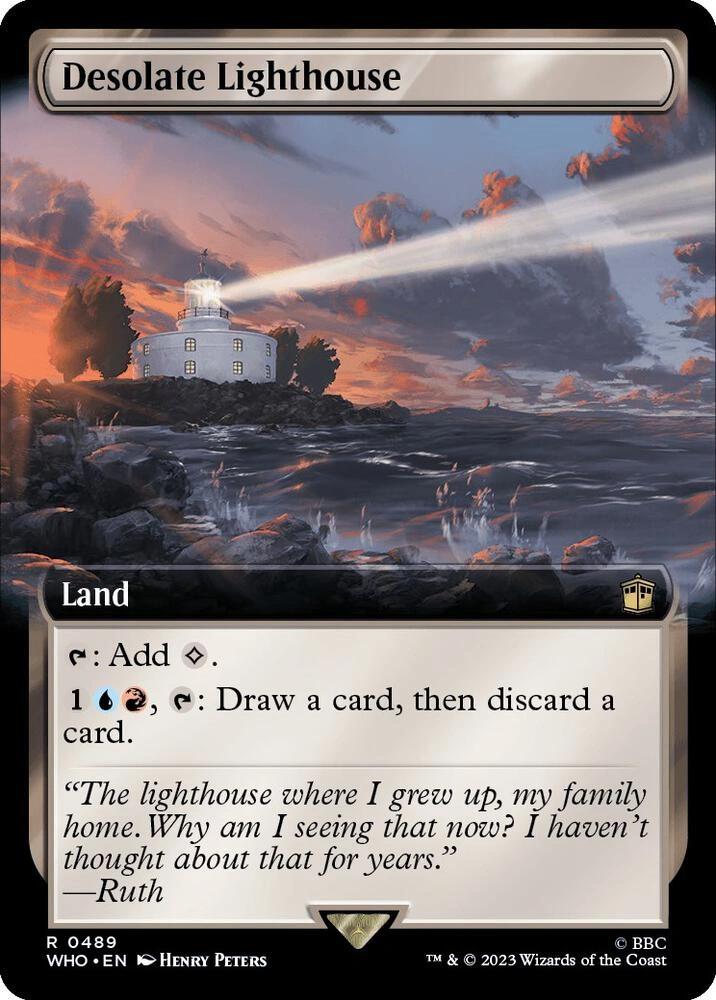 Desolate Lighthouse (Extended Art) Foil