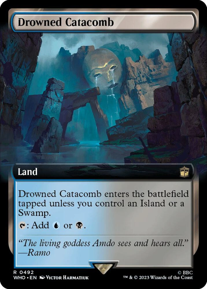 Drowned Catacomb (Extended Art) Foil