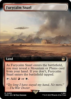 Furycalm Snarl (Extended Art) Foil 499