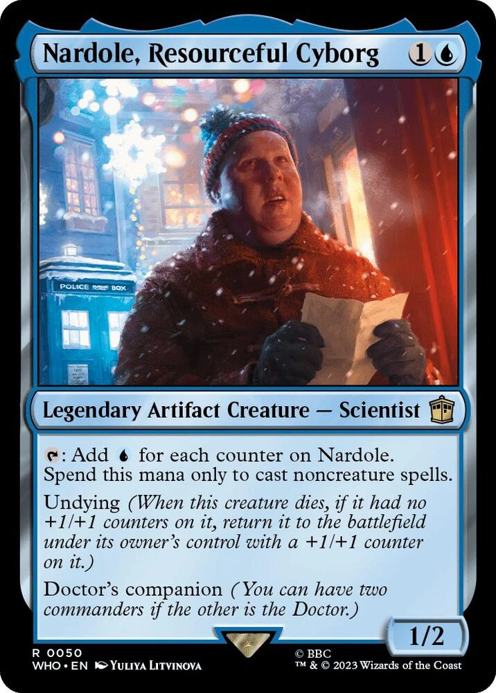 Nardole, Resourceful Cyborg Foil