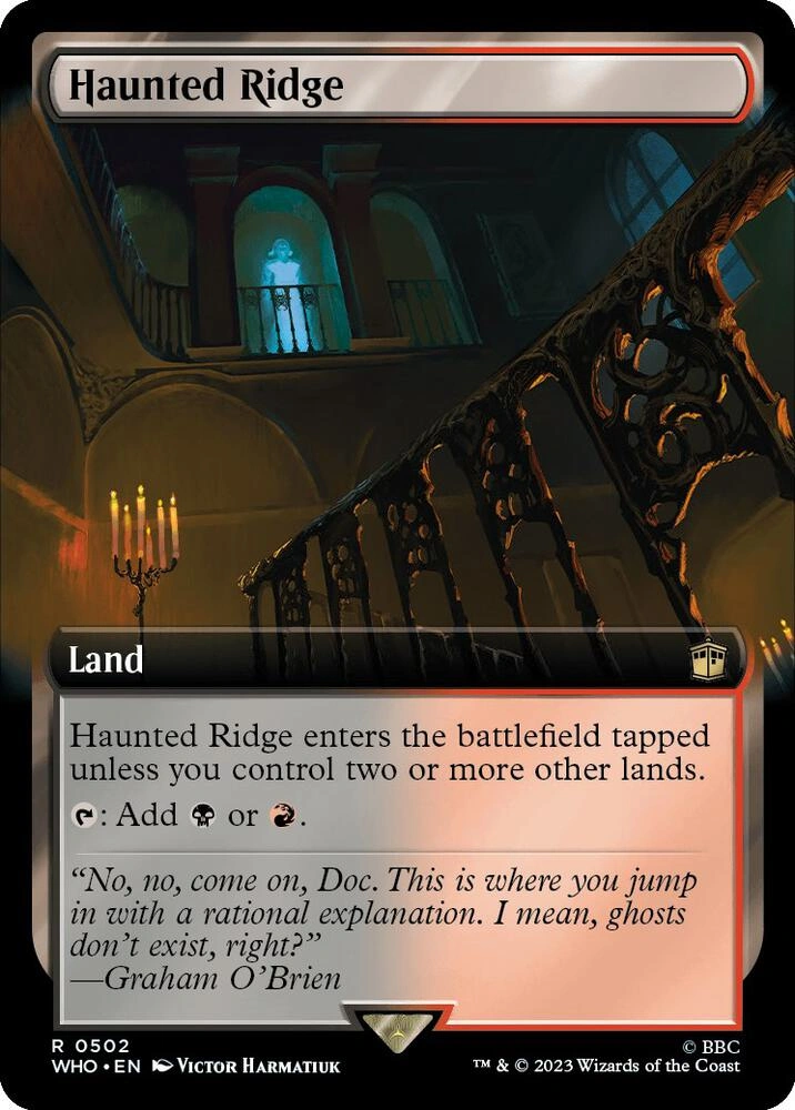Haunted Ridge (Extended Art) Foil