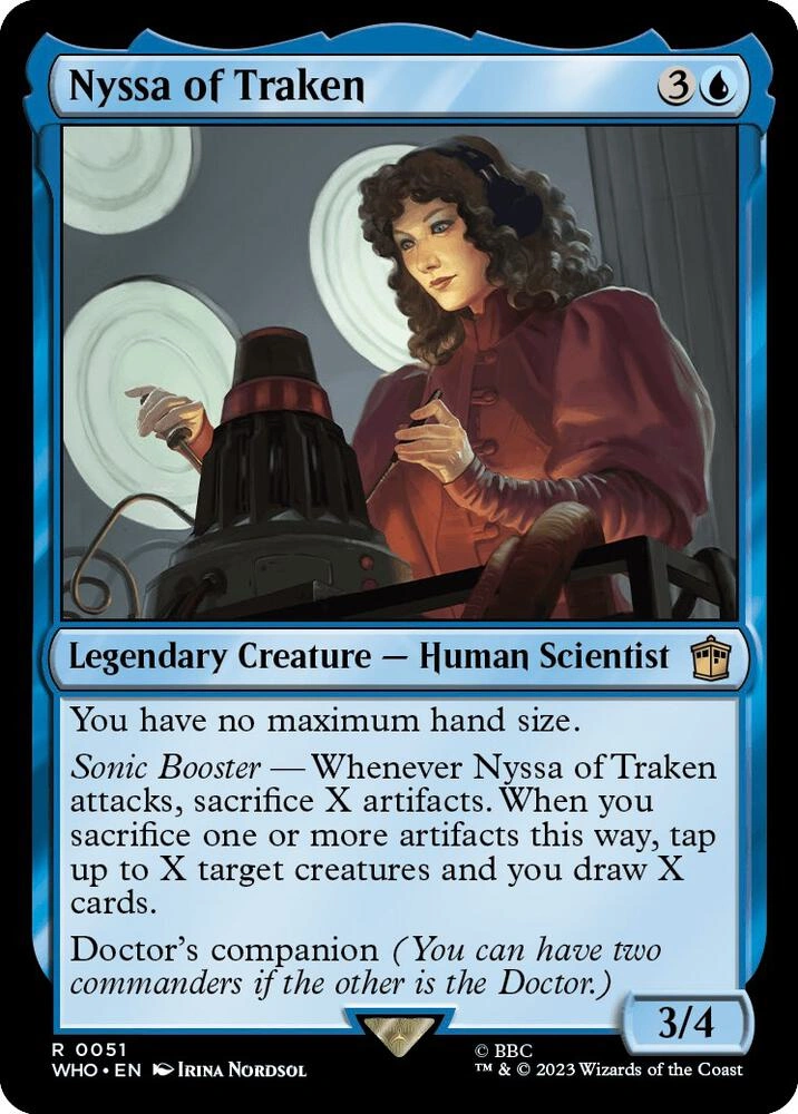 Nyssa of Traken Foil