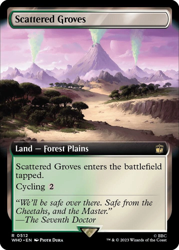Scattered Groves (Extended Art) Foil