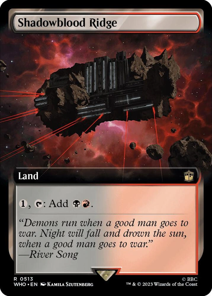 Shadowblood Ridge (Extended Art) Foil