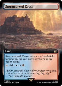 Stormcarved Coast (Extended Art) Foil 518