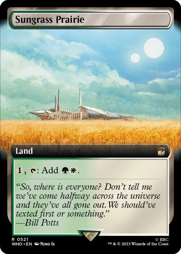 Sungrass Prairie (Extended Art) Foil