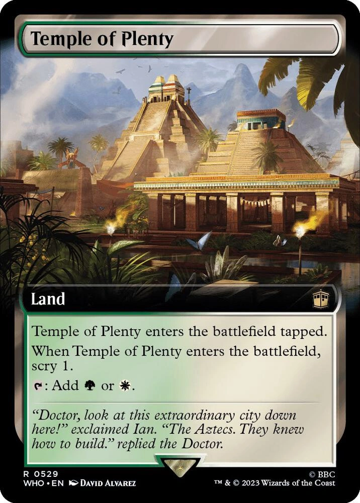 Temple of Plenty (Extended Art) Foil