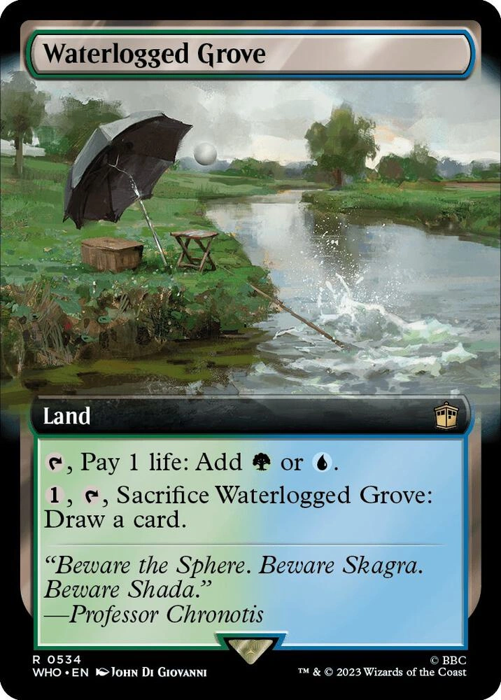 Waterlogged Grove (Extended Art) Foil