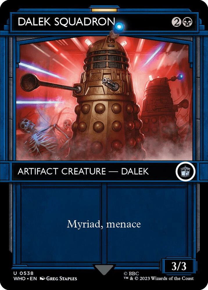 Dalek Squadron (Showcase) Foil