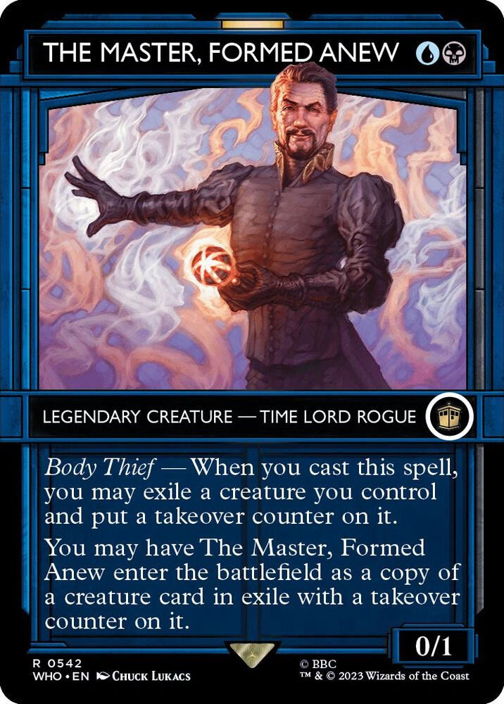 The Master, Formed Anew (Showcase) Foil