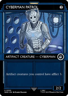 Cyberman Patrol (Showcase) 550