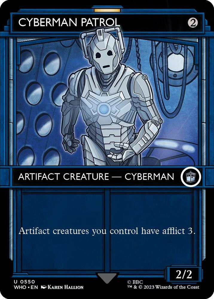 Cyberman Patrol (Showcase) Foil