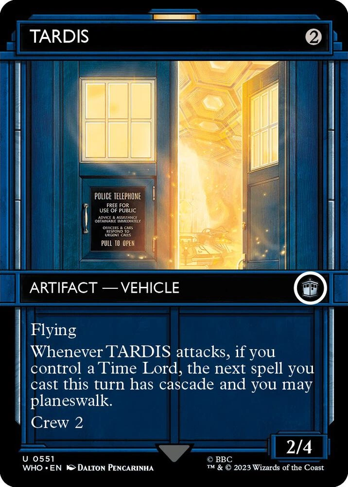 TARDIS (Showcase) Foil