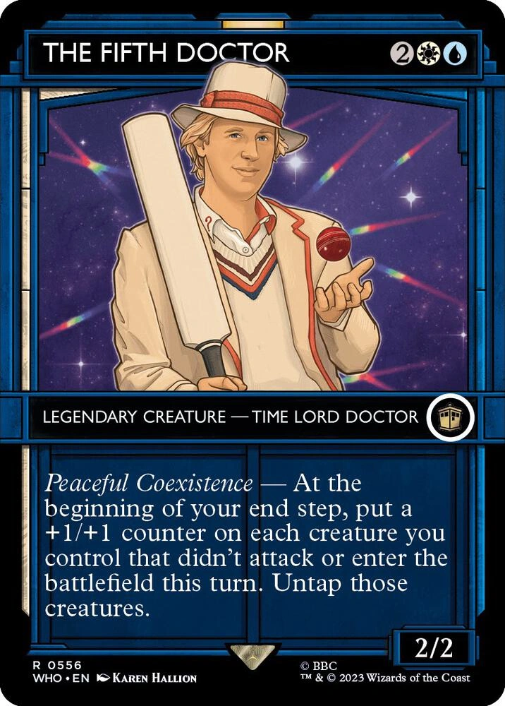 The Fifth Doctor (Showcase) Foil