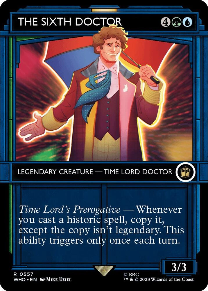 The Sixth Doctor (Showcase) Foil