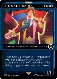 The Sixth Doctor (Showcase) Foil 557